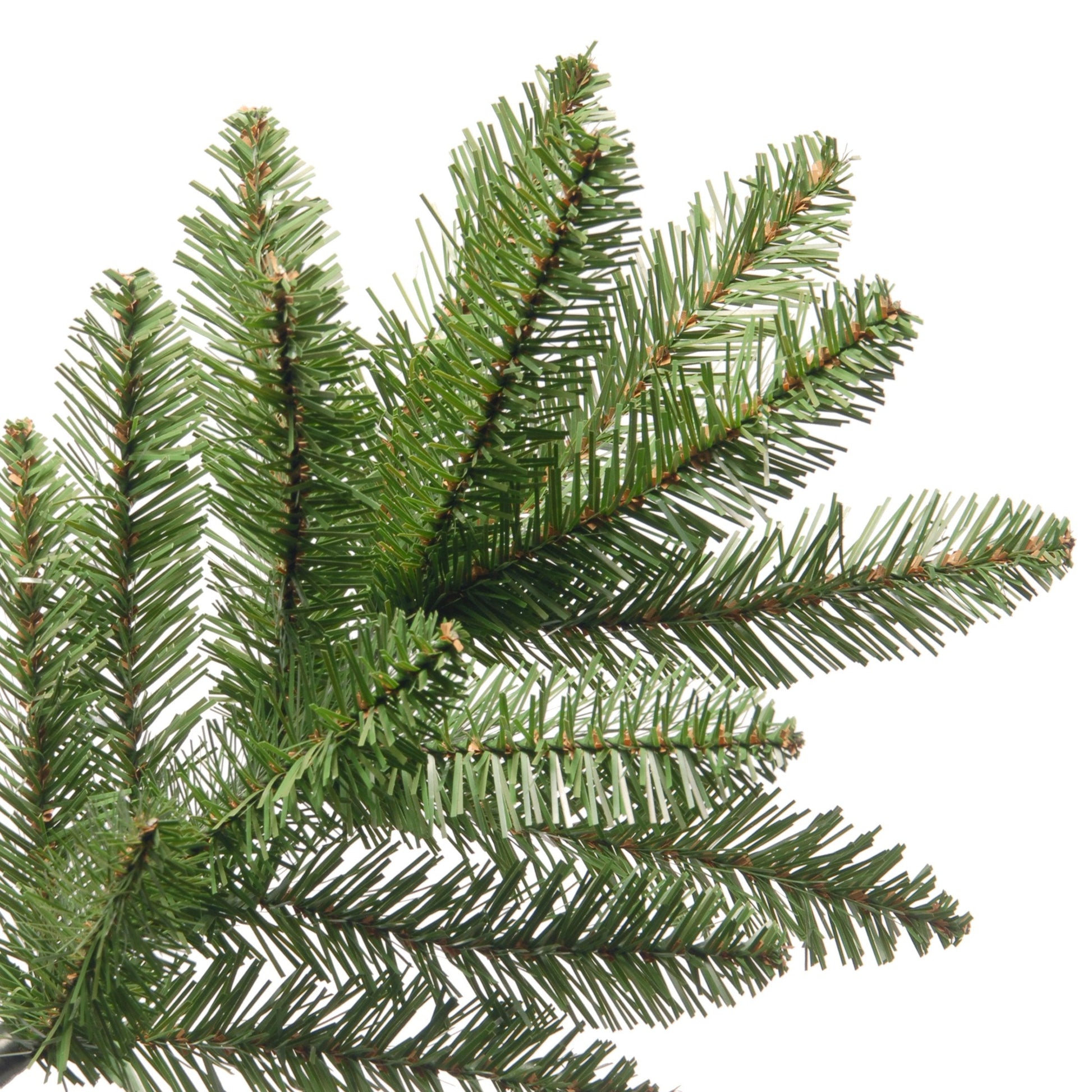National Tree Company 6 ft Unlit Kingswood Fir Slim Artificial Christmas Tree, 629 Tips, Includes Stand, Green - Medaid International