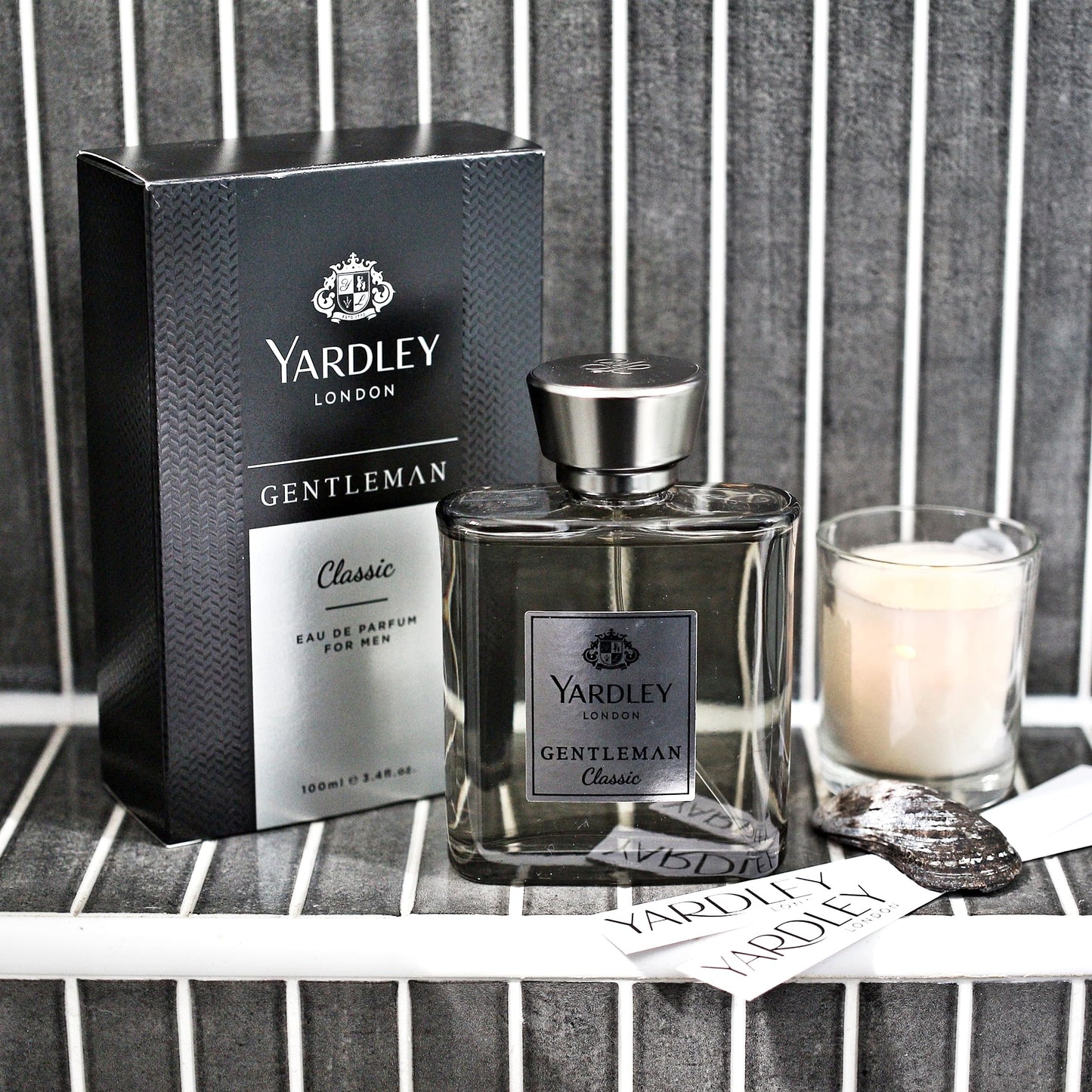 Yardley of London Gentleman Eau de Toilette Spray, Classic, 3.4 Ounce - Medaid International