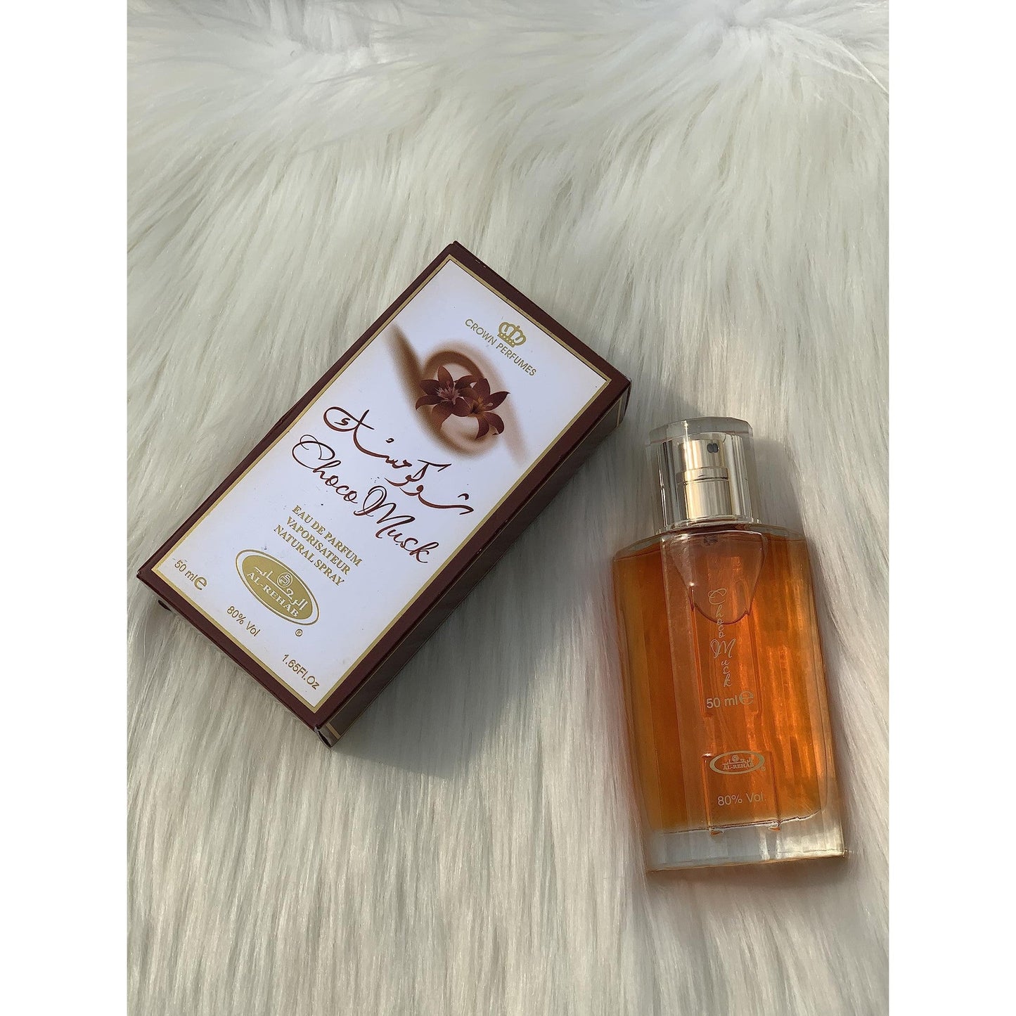 Al-Rehab Choco Musk Eau De Spray Perfume (50 ml/1.65 fl. oz)- 2 pack - Medaid International
