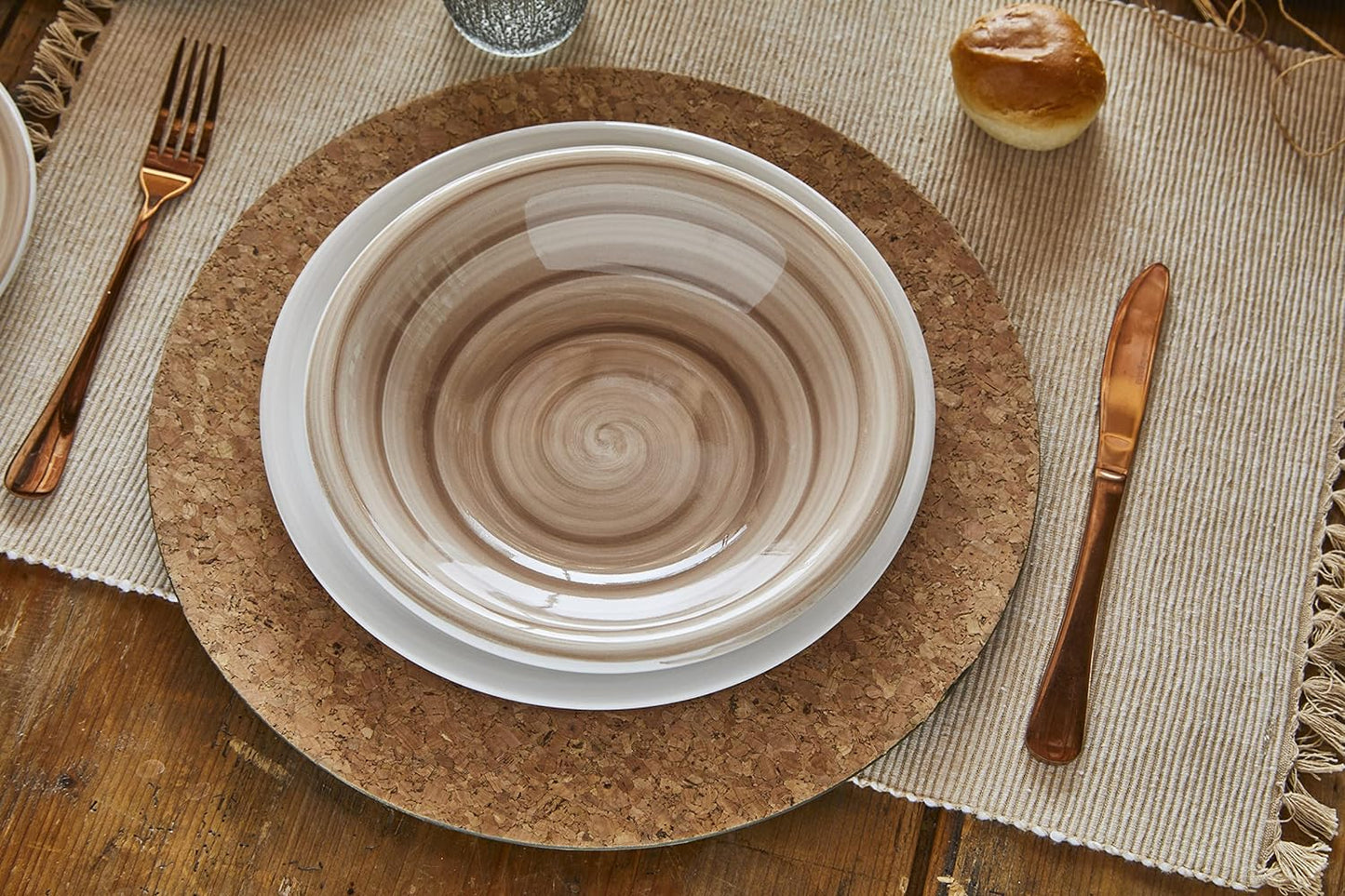 Tognana Sabrina Cipria dinnerware Set (18 Pcs )