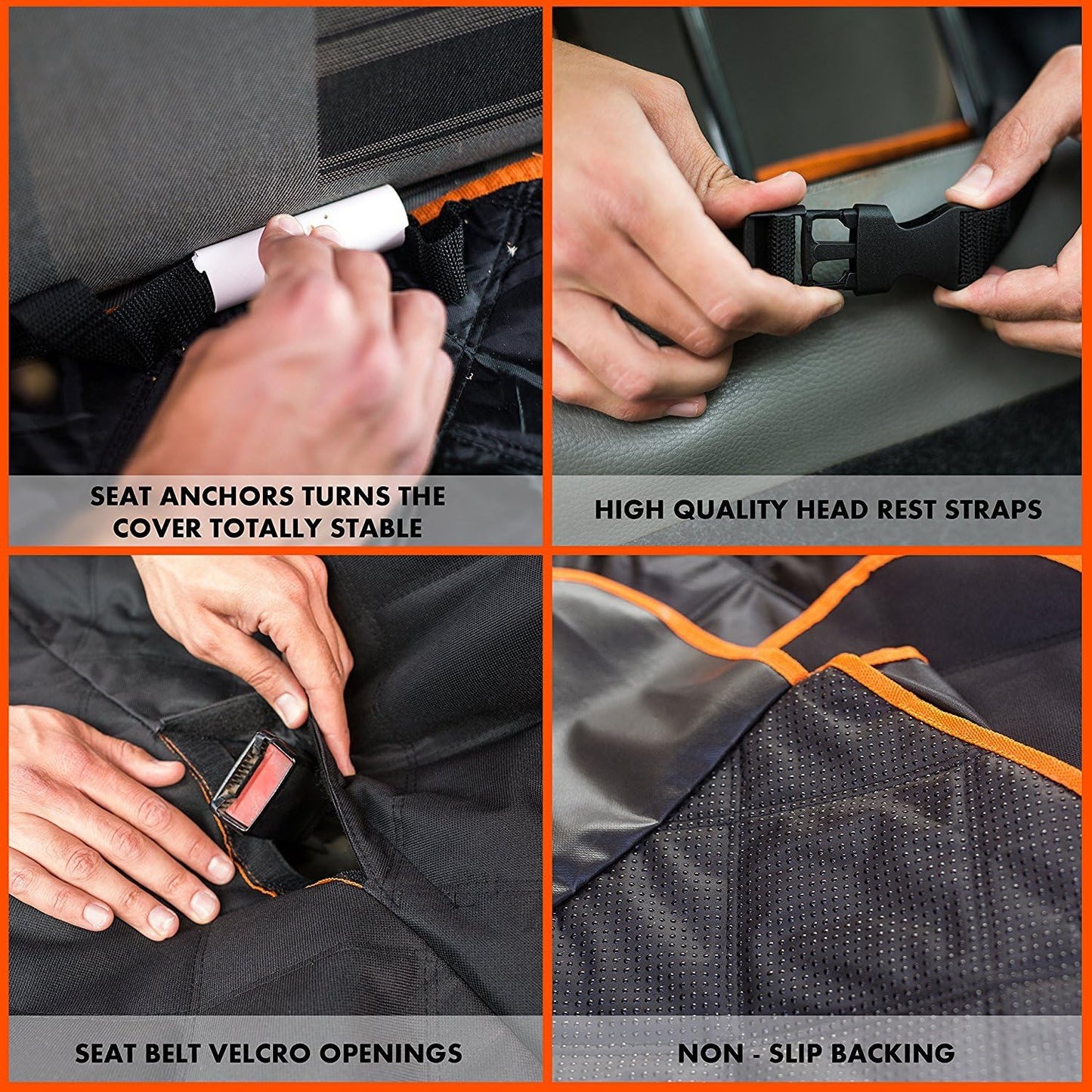 Medaid Scratch proof Car Seat Cover For Pets