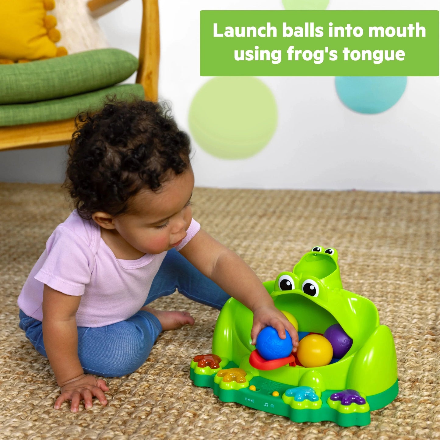 Kids2 - Bs Hab Poppin Frog Ball - Play