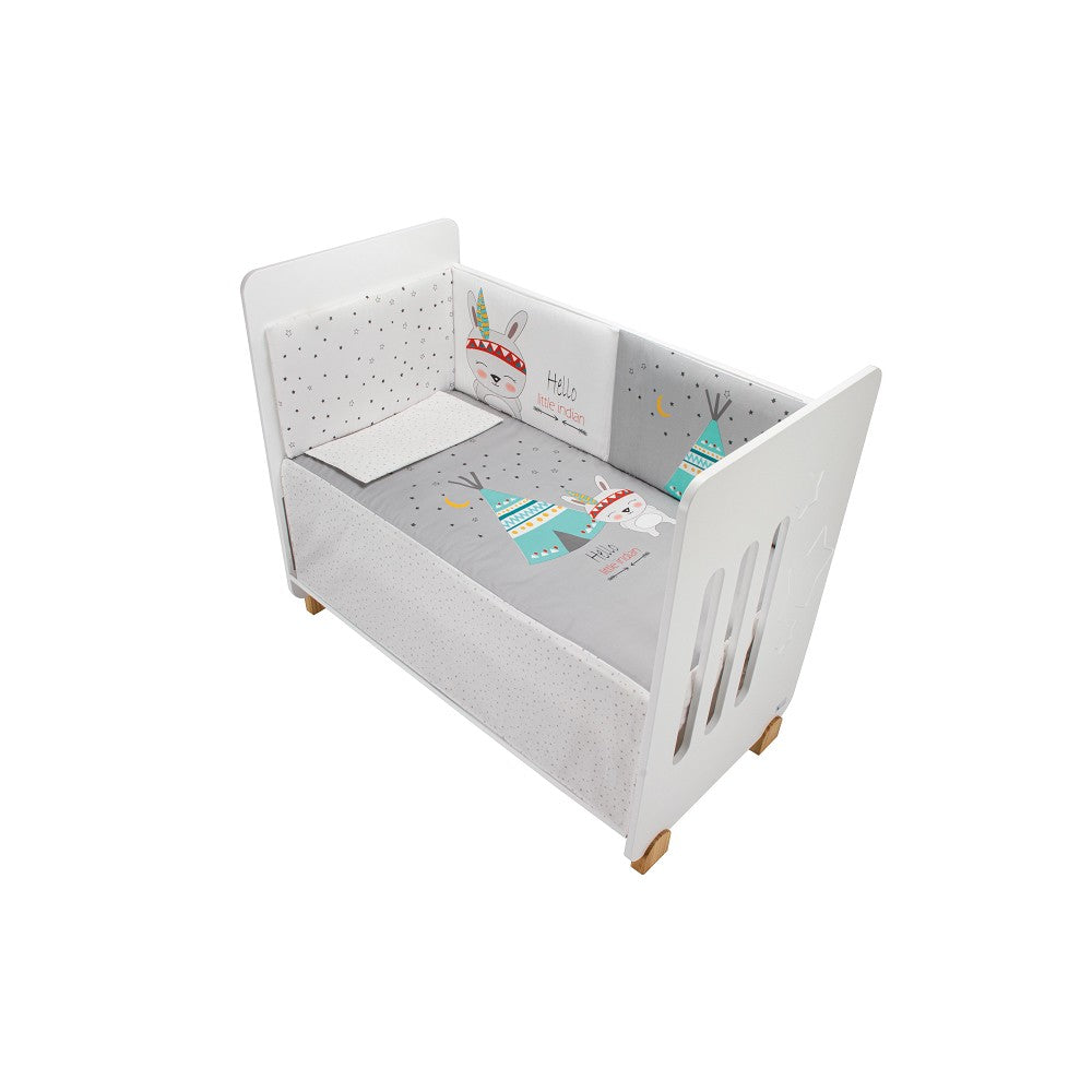 Set 3 Pcs For Cot 60X120 (Duvet+ Bumper+Pillow)