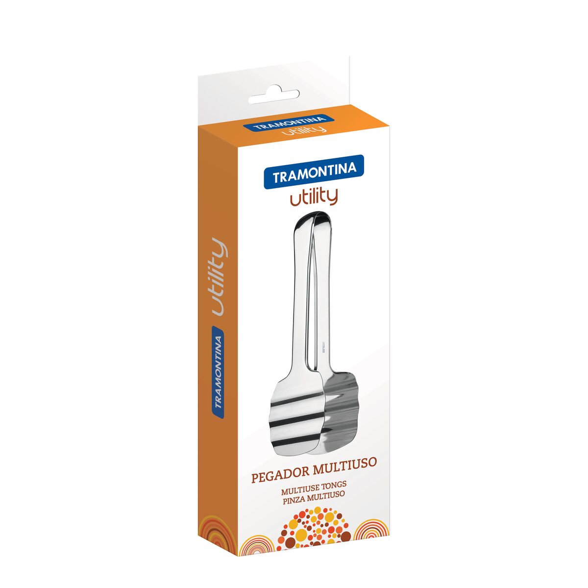 Tramontina Utility multi-use stainless steel tongs