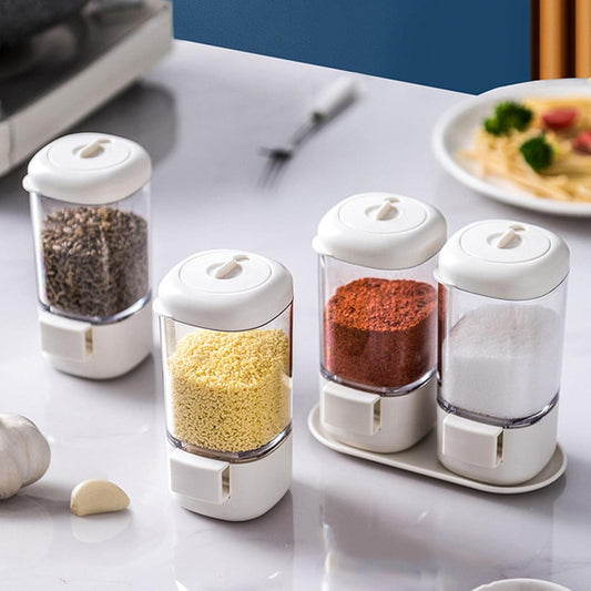 Double Seasoning Jars Set Measuring