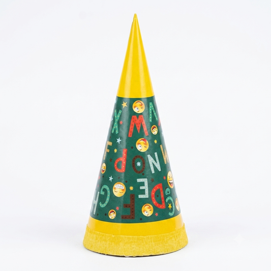 Daaly Colorful Alphabet & Emoji Party Cone | Daaly In Lebanon