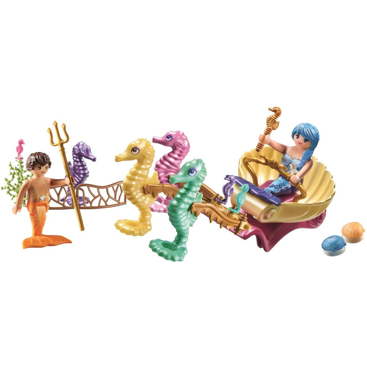 Playmobil Mermaid with Seahorse Carriage