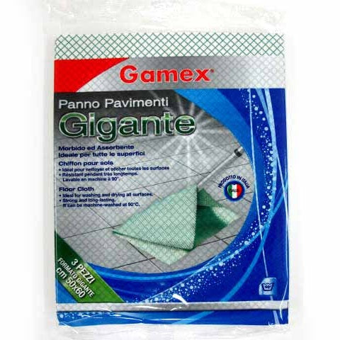 Gamex Square Printed Floor Cloth x3