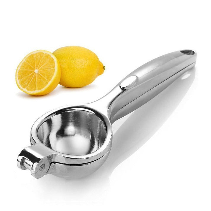 Stainless steel hand lemon squeezer
