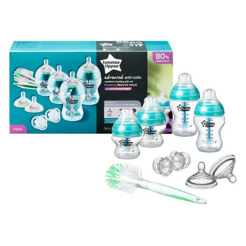 Tommee Tippee - Net - Anti-Colic Kit Clear - AL+Arabic