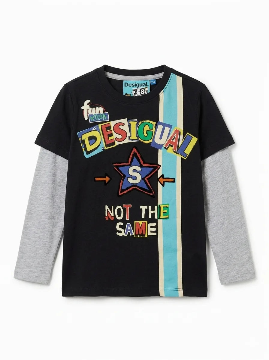 Zara Boy's Black Printed Blouse | Zara In Lebanon