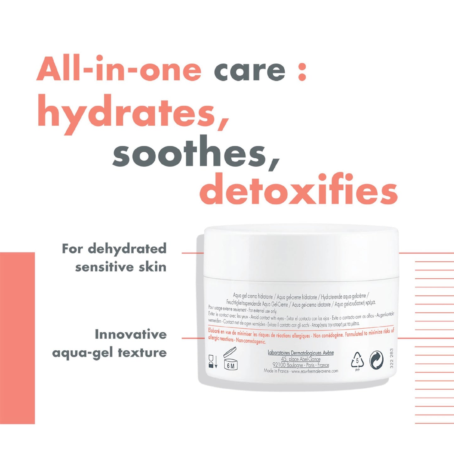 Avène Hydrance Aqua-Gel Hydrating aqua cream-in-gel -50 ml