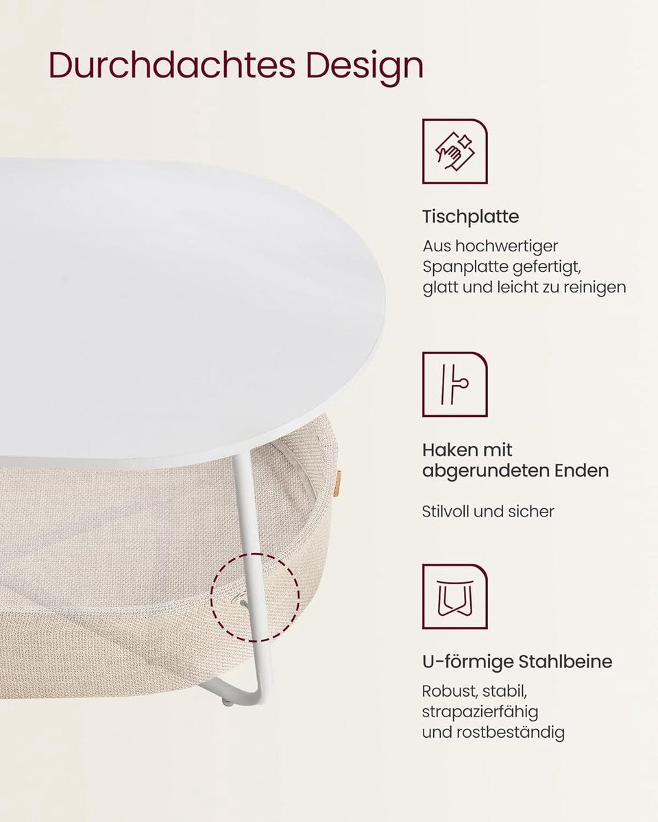 Furnstar oval coffee table LCT222W10