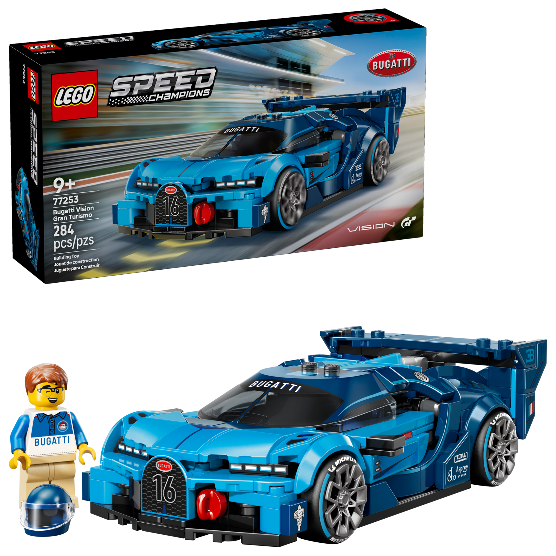 Lego Bugatti Vision GT Hyper Sports Car (77253)
