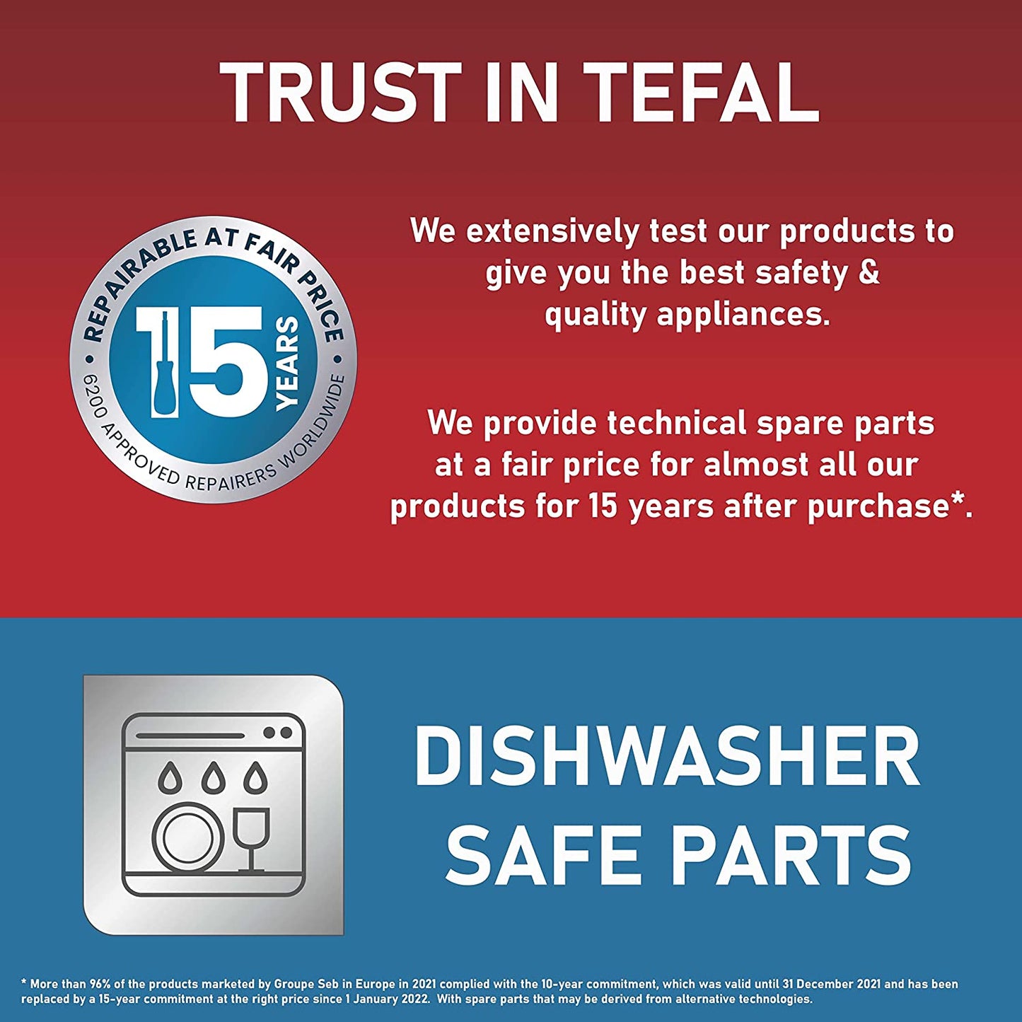 Tefal EasyFry 9 in 1 Oven, 9 functions, 11L capacity, Air fry, grill, roast, bake, dehydrate, FW501827
