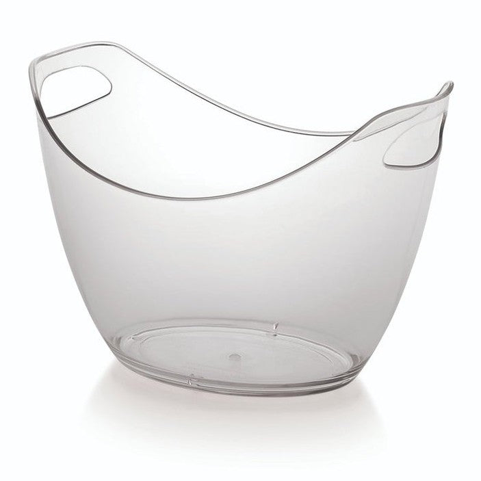 Unbreakable Polycarbonate Oval Ice Bucket 8L