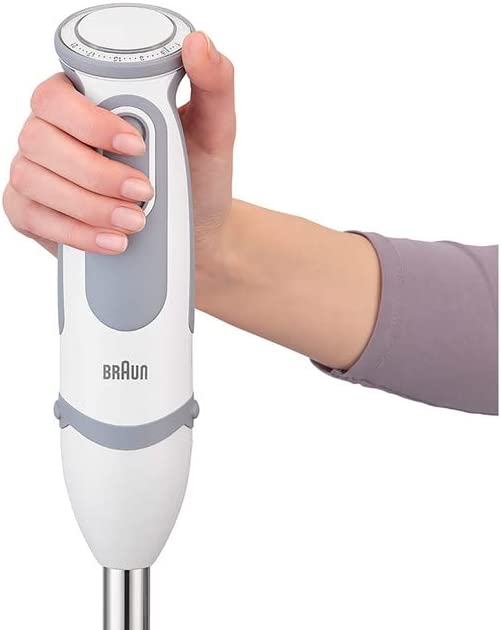 Braun House Hold mq5200 Hand Blender, Plastic, White/Grey