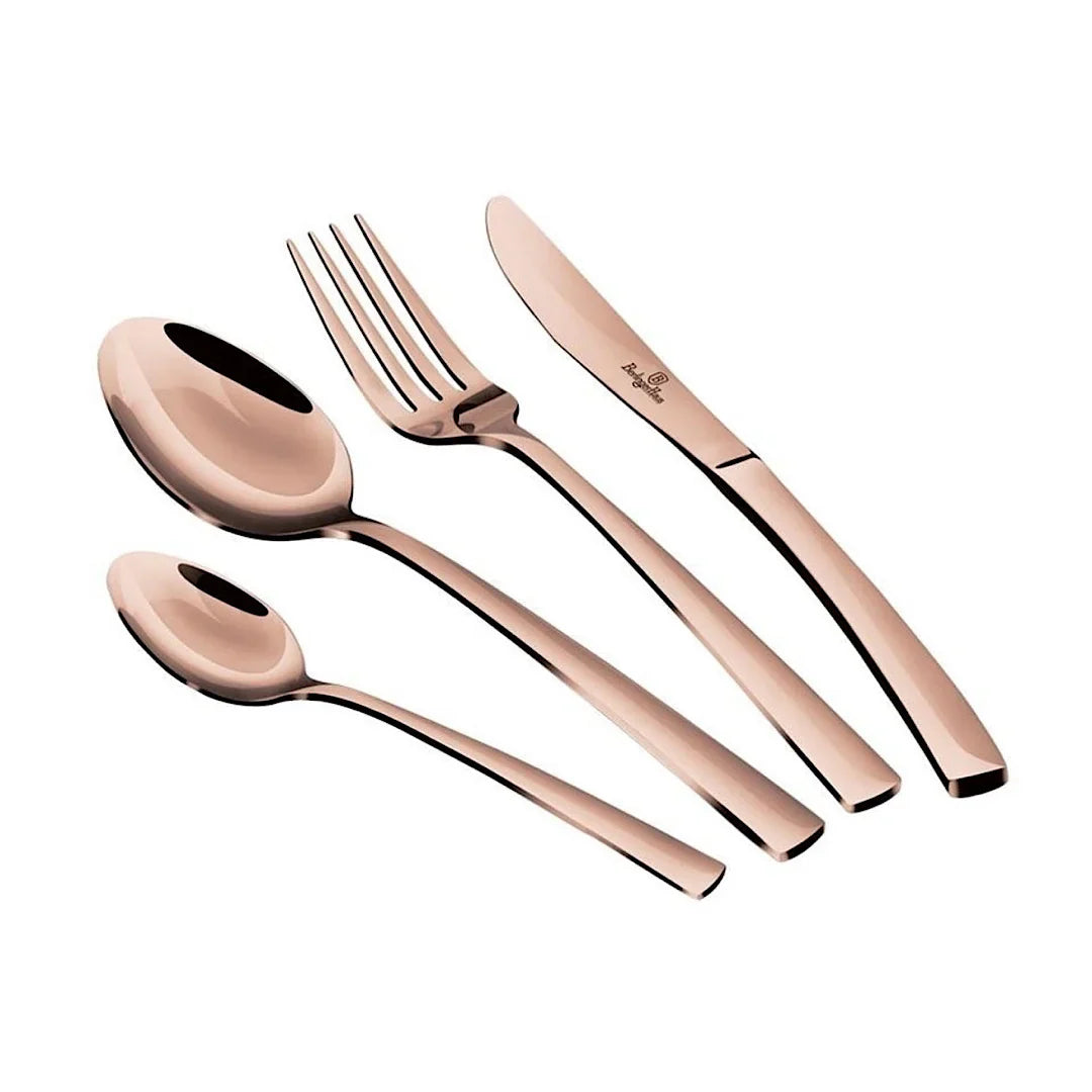 Berlinger Haus 24-Piece Cutlery Set, Rose Gold