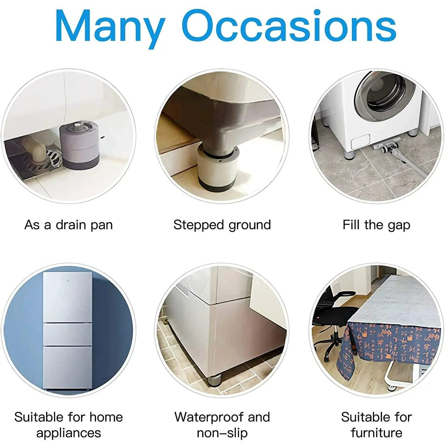 Anti Vibration Pads (Set of 4 pieces)