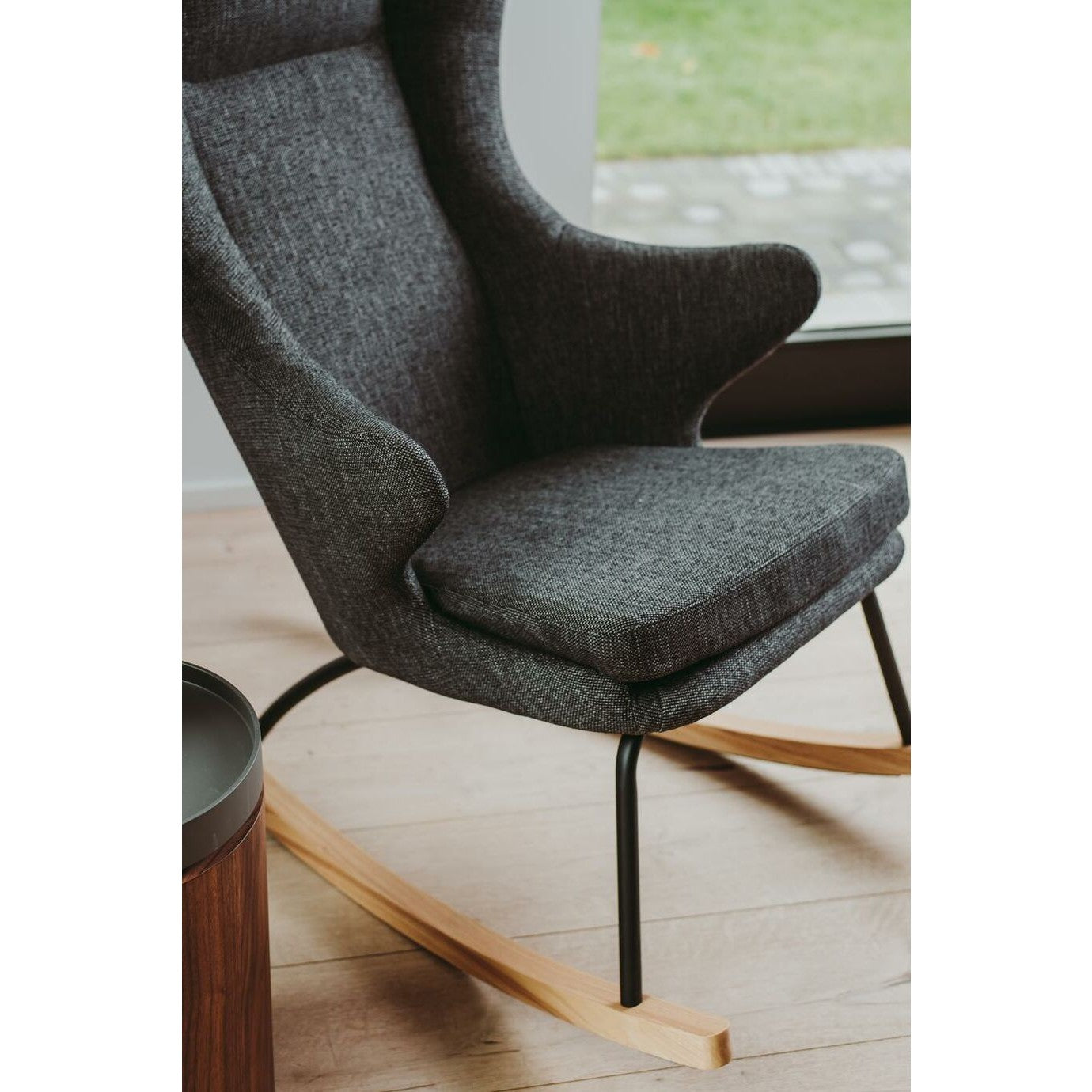 Quax Rocking Adult Chair De Luxe Sand Grey