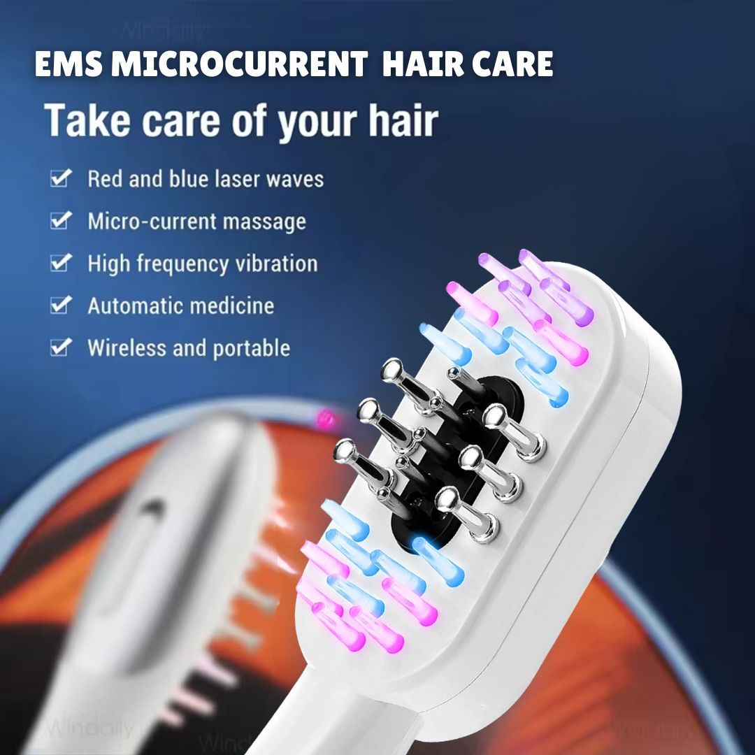 Electric Scalp & Hair Care – EMS, LED Therapy - Medaid International