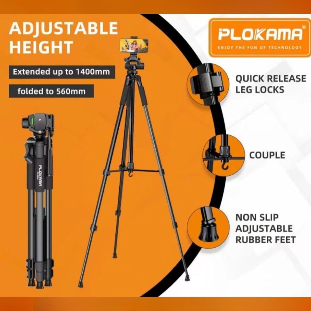 Plokama PK-9950 Pro 1500mm Professional Tripod - Medaid International