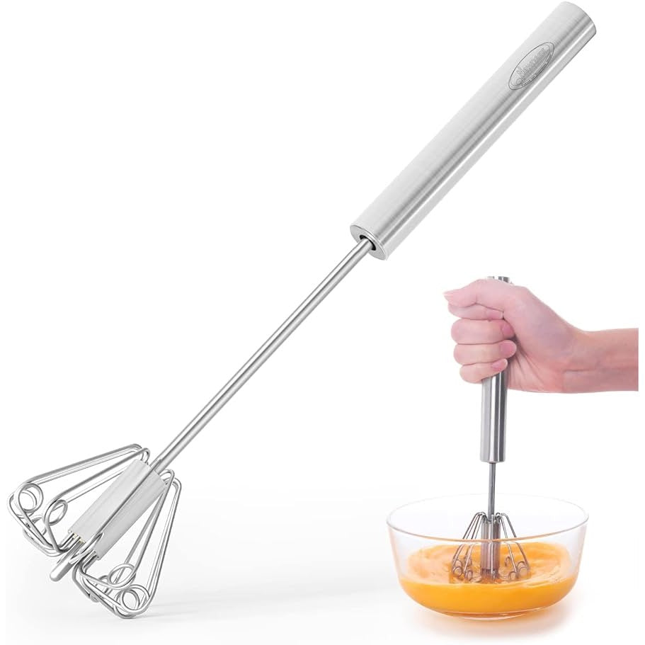Hand Push Whisk Blender for Effortless Baking