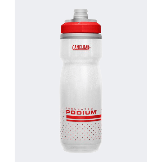 Camelbak Podium Chill 21 Oz Biking Bottle Fiery Red/White - Medaid International