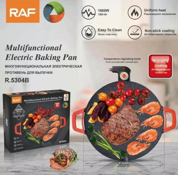 RAF Multifunctional Electric Baking Pan R5304B - Medaid International