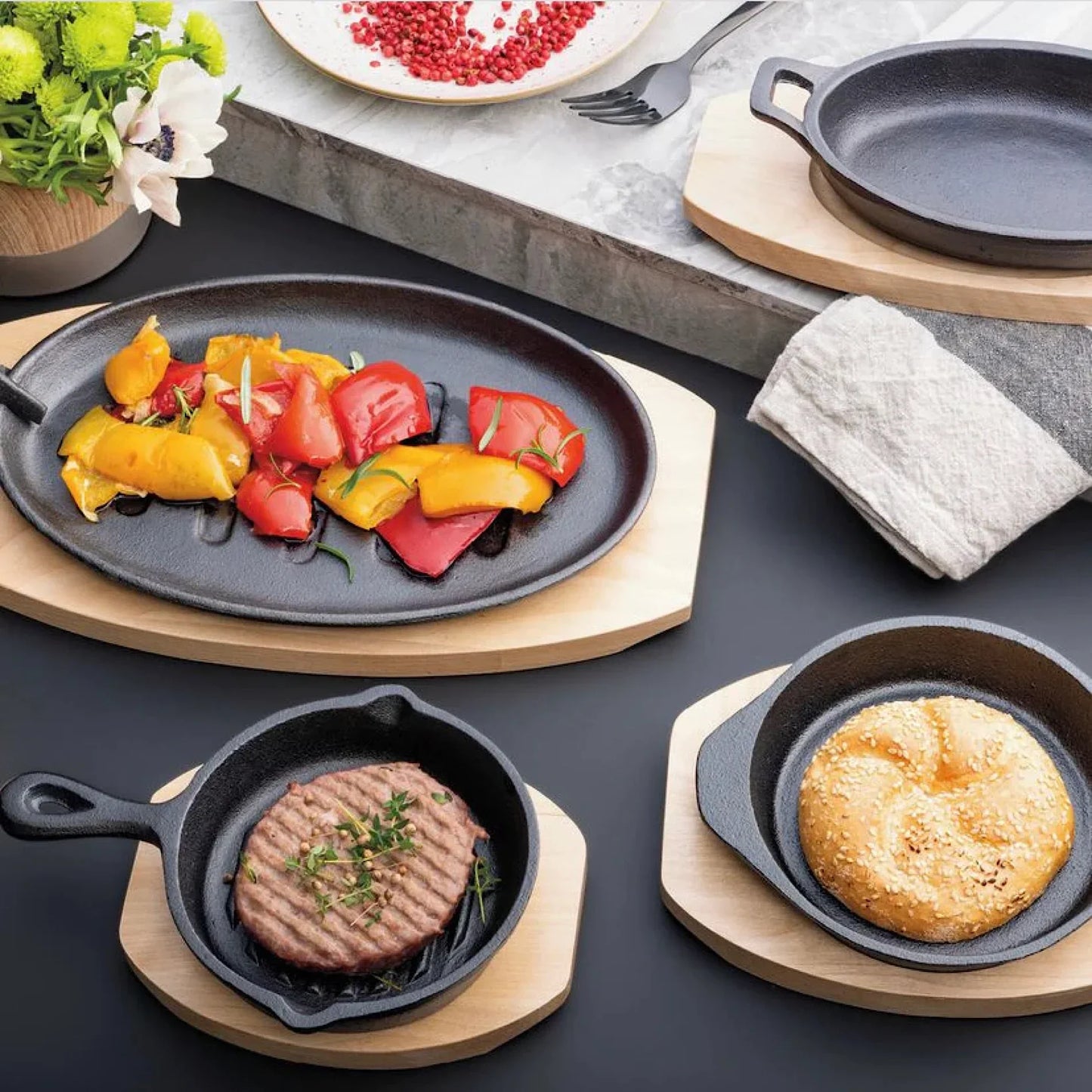 Tognana Fusion Taste Cast Iron Grill 13cm