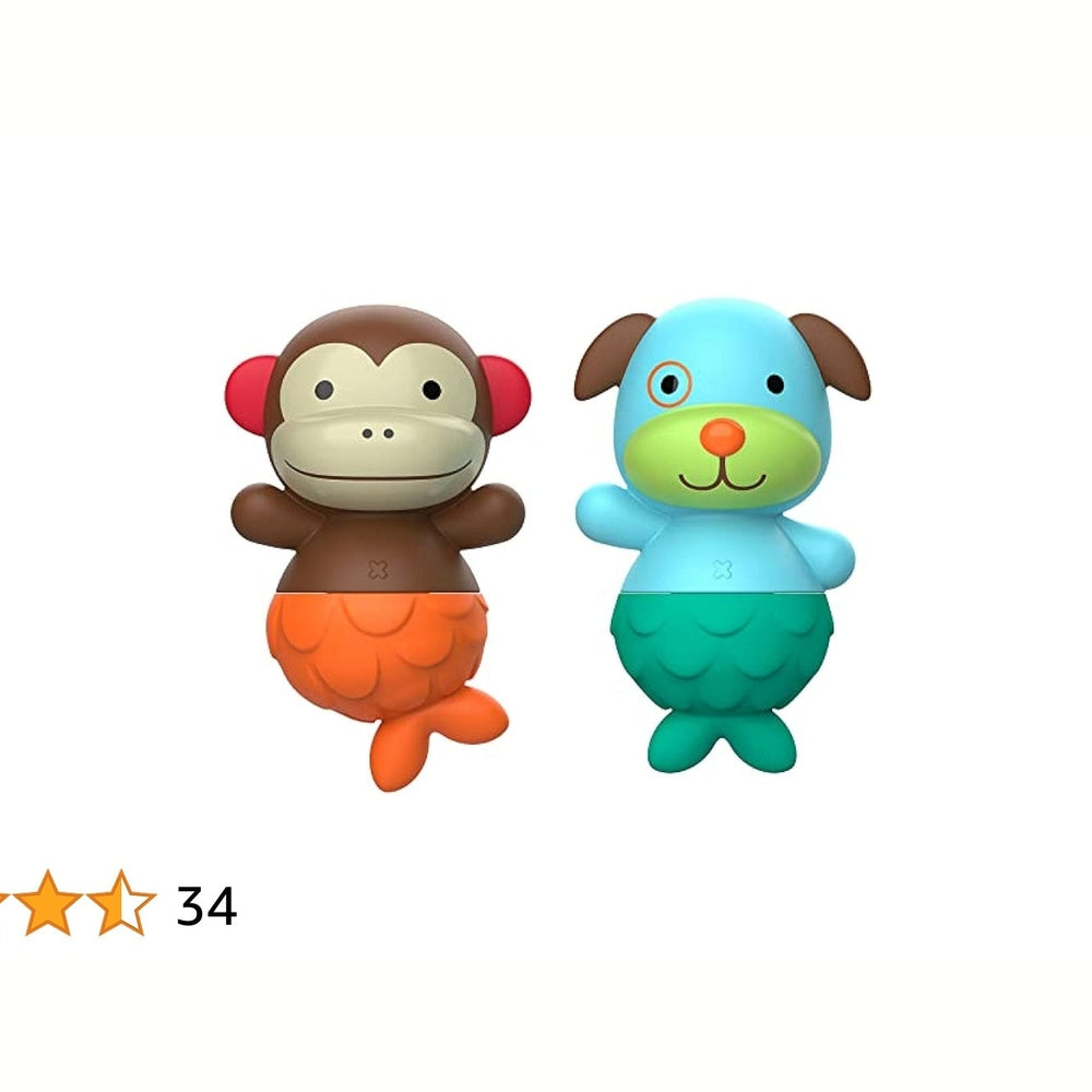 Zoo Mix & Match Flippers - Monkey/Dog
