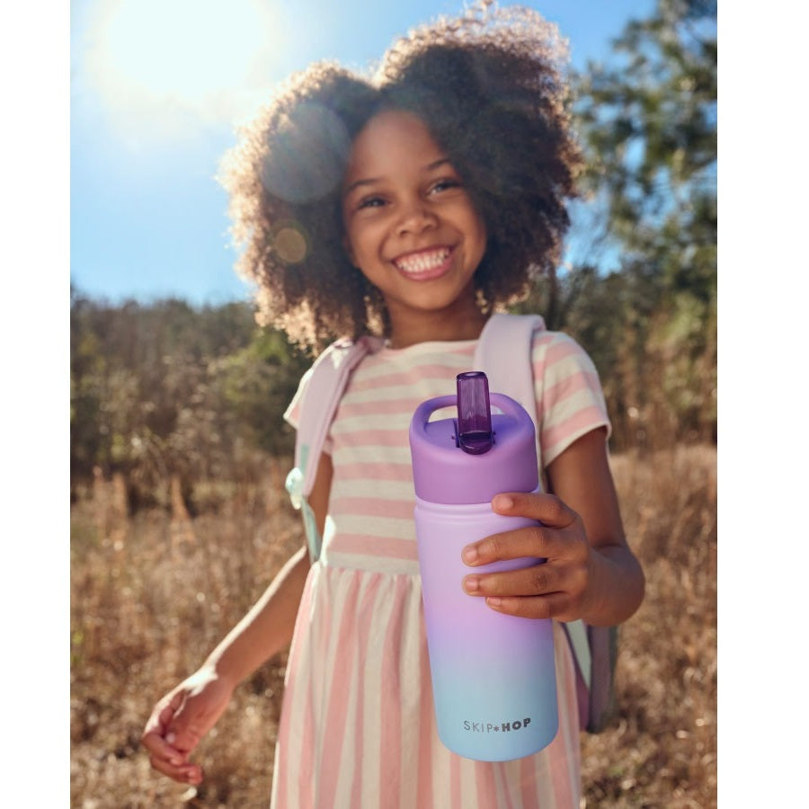Insulated Stainless Steel Kids Water Bottle with Straw