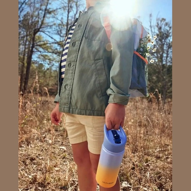 Wander Insulated Stainless Steel Kids Water Bottle with Straw