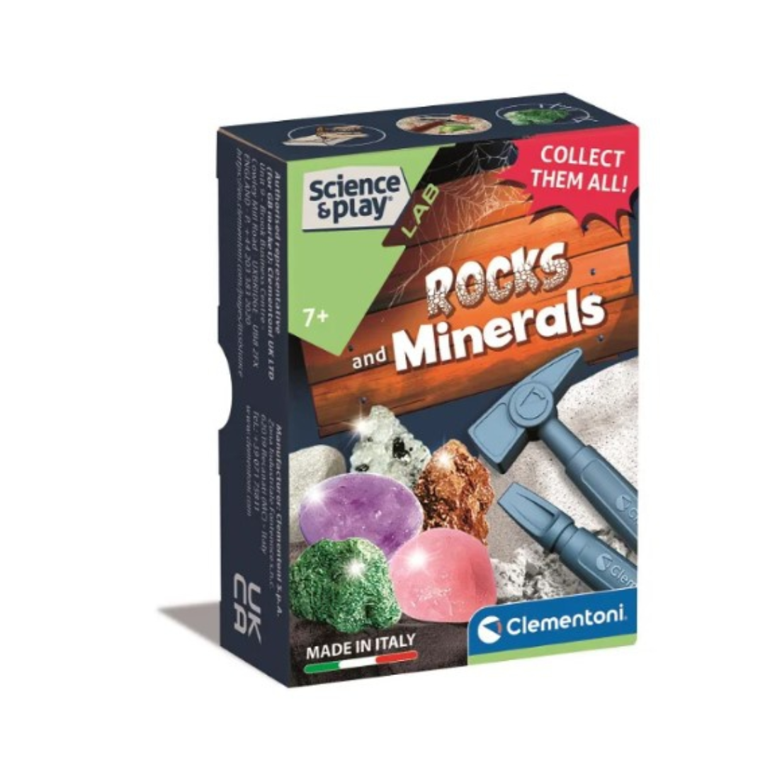 Clementoni Science & Play Rocks & Minerals - Medaid International
