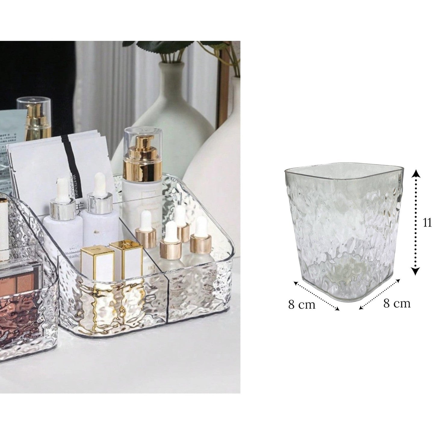 Unbreakable Transparent Storage Organizer 302
