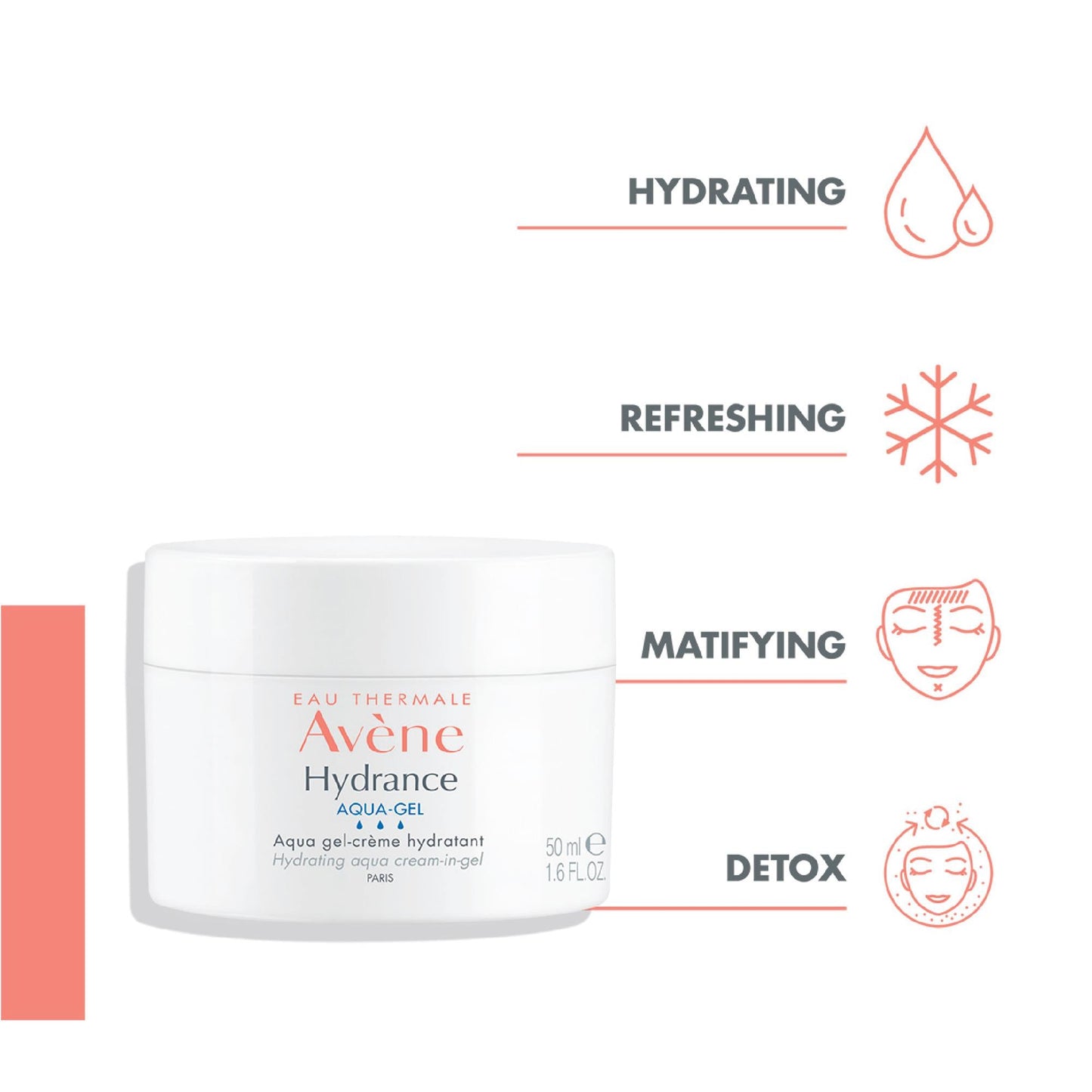 Avène Hydrance Aqua-Gel Hydrating aqua cream-in-gel -50 ml