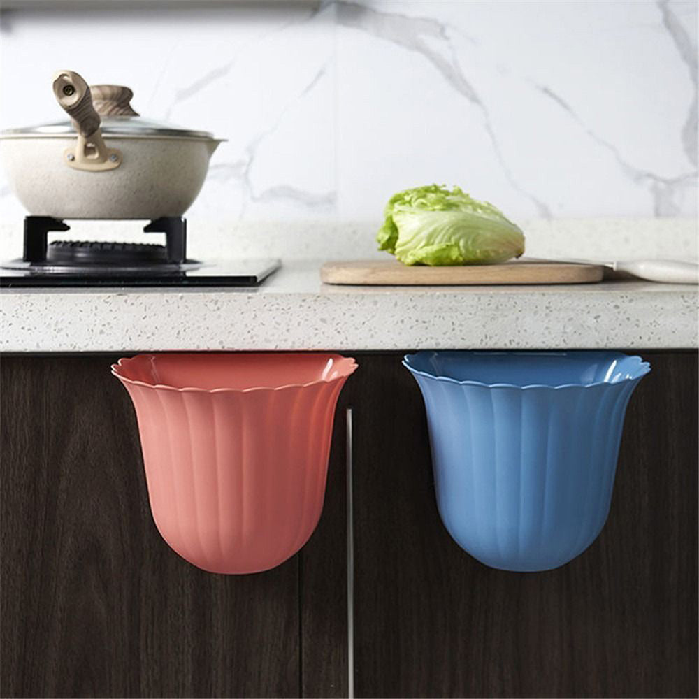 Garbage Bin Flower Shape Hanging Trash Can