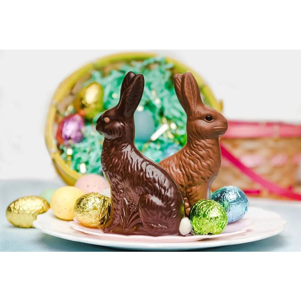 3D Rabbit Chocolate Mold 16 x 25cm, Non-Stick, Easter Baking