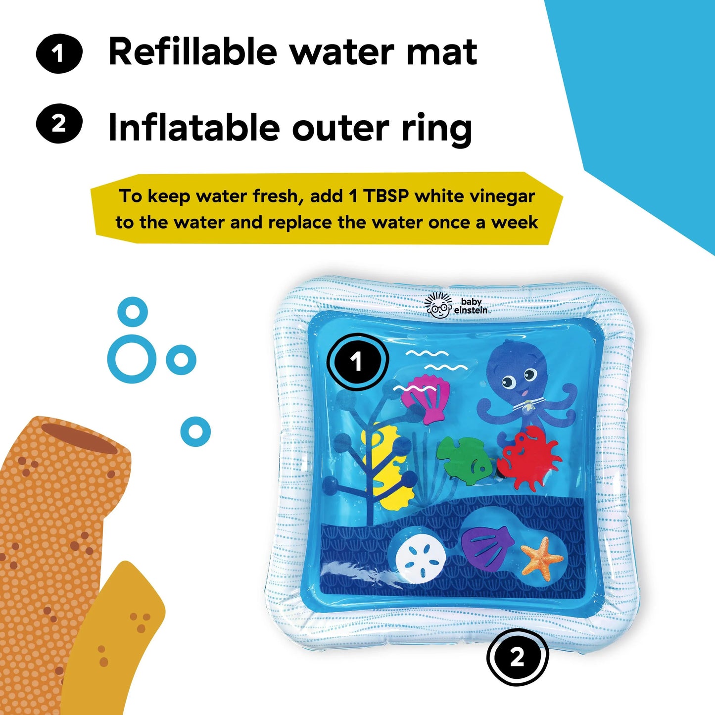 Kids2 - Be Opus Ocean Of Discovery - Water Mat