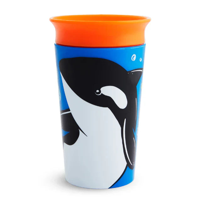 Munchkin - Miracle Wildlove Sippy Cup - Orca Spill&Proof