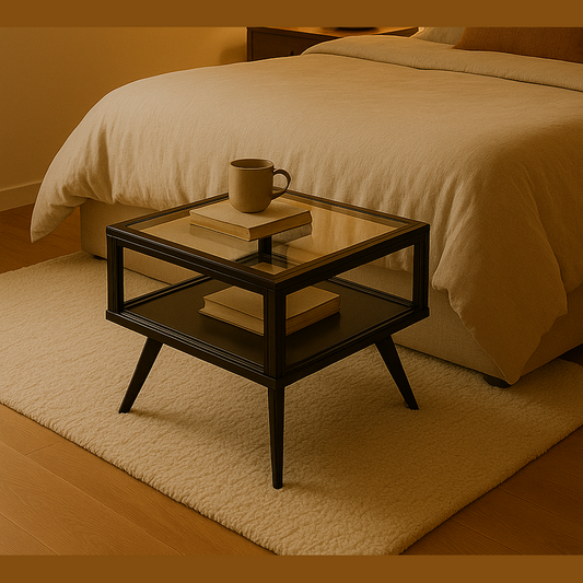 Kuno Decorations Glenn Side table/showcase-display table- H. 38 cm
