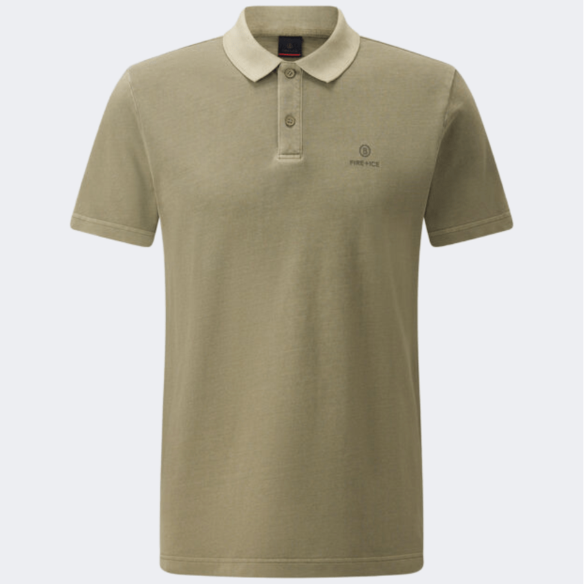 Fire And Ice Ramon Men Lifestyle Polo Short Sleeve Khaki - Medaid International