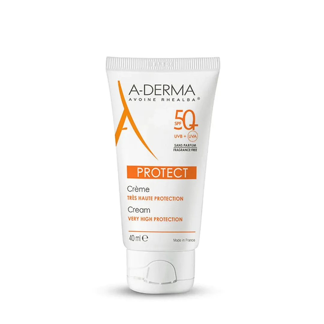 A-derma Protect Cream Spf 50+ Fragrance-free 40ml - Medaid International