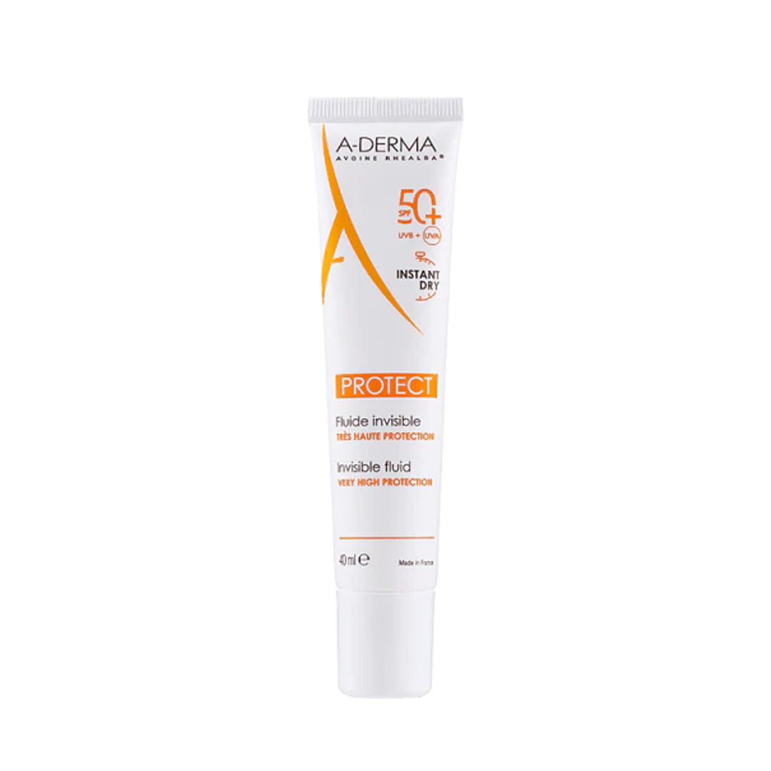 A-Derma Protect Invisible Fluid SPF50+ 40ml - Medaid International