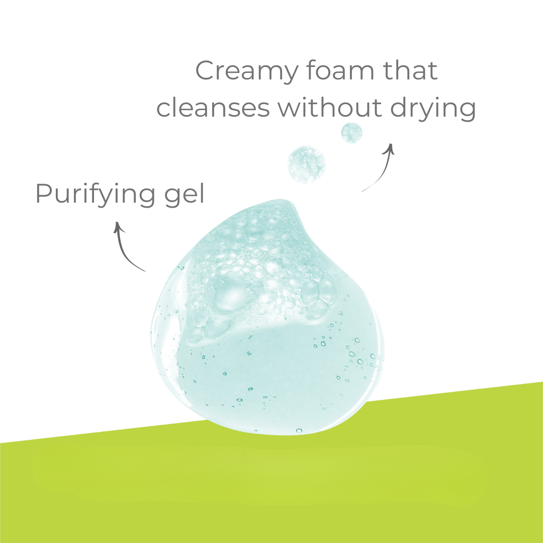 A-Derma Biology AC Perfect Anti-blemish Fluid And Biology AC Purfifying Foaming Gel Buy 1 Get 1 Pouch Bundle