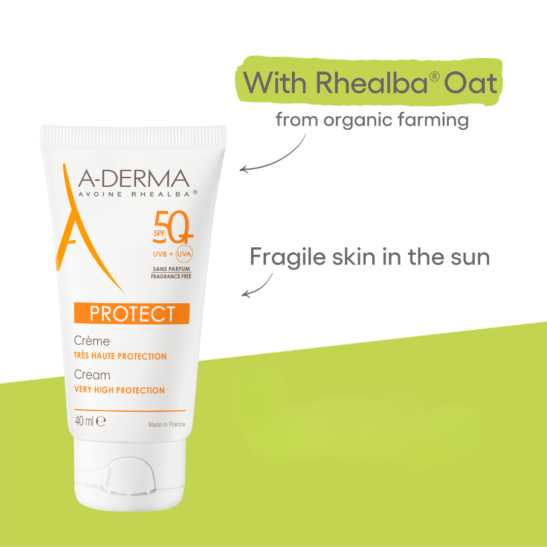 A-Derma Protect Fragrance Free For Dry And Sensitive Skin Face Sunscreen Buy 1 Get 1 Bundle