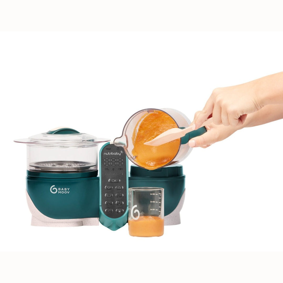 Babymoov Nutribaby+ 6-in-1 Food Processor – Opal Green