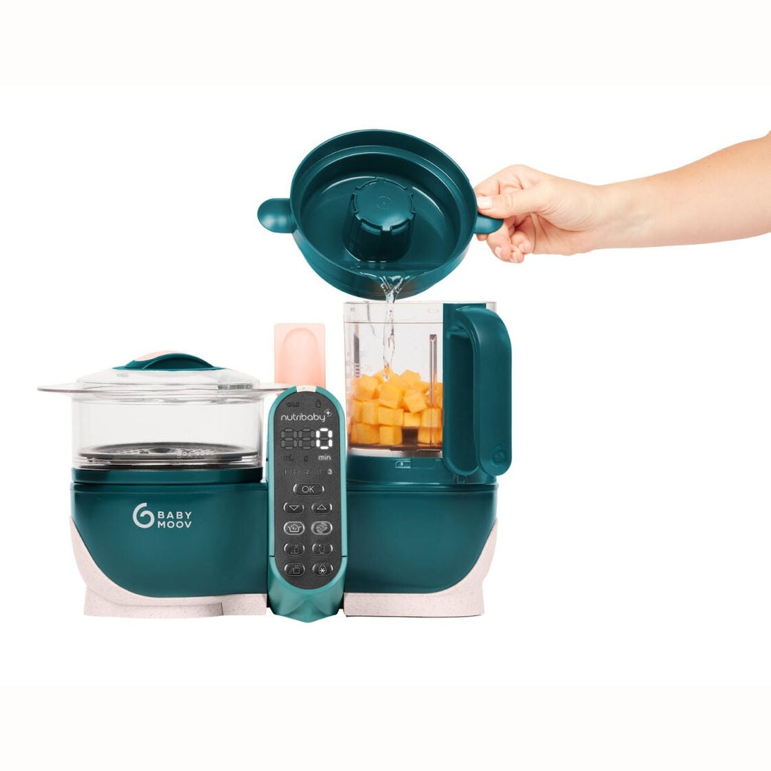 Babymoov Nutribaby+ 6-in-1 Food Processor – Opal Green