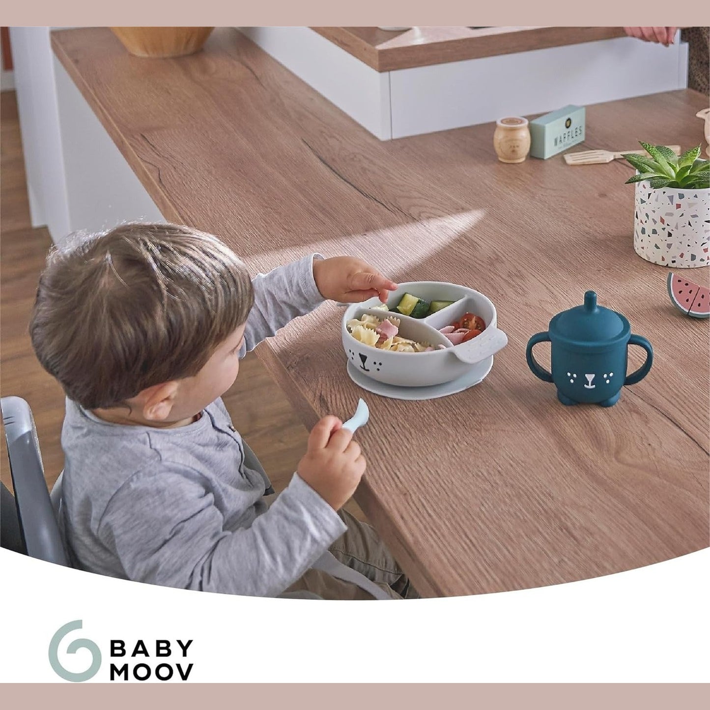 Babymoov 4-piece silicone harness set
