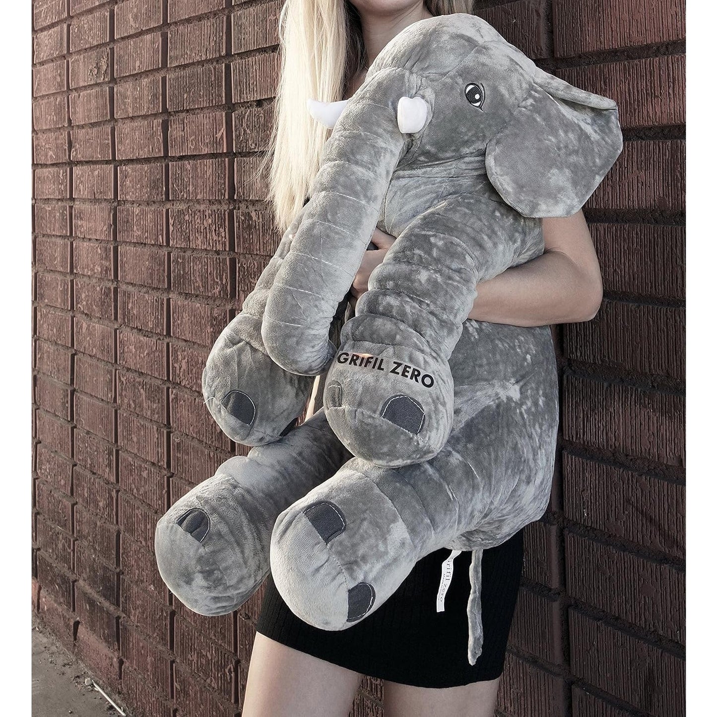 Miila Safari Elephant Plush Toy 60 Cm Soft Realistic Stuffed Animal